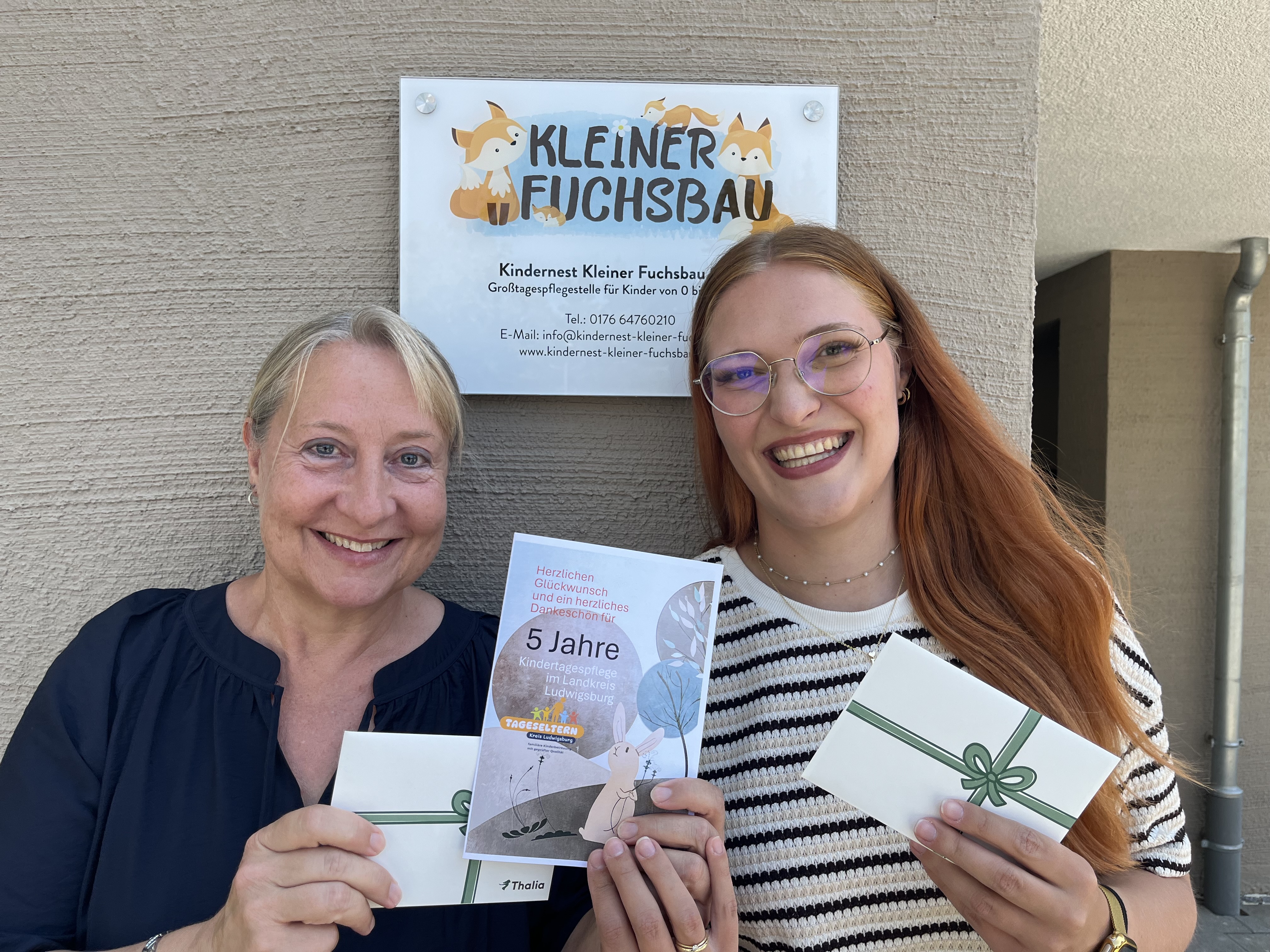 Frau Munzinger und Frau von Schoen